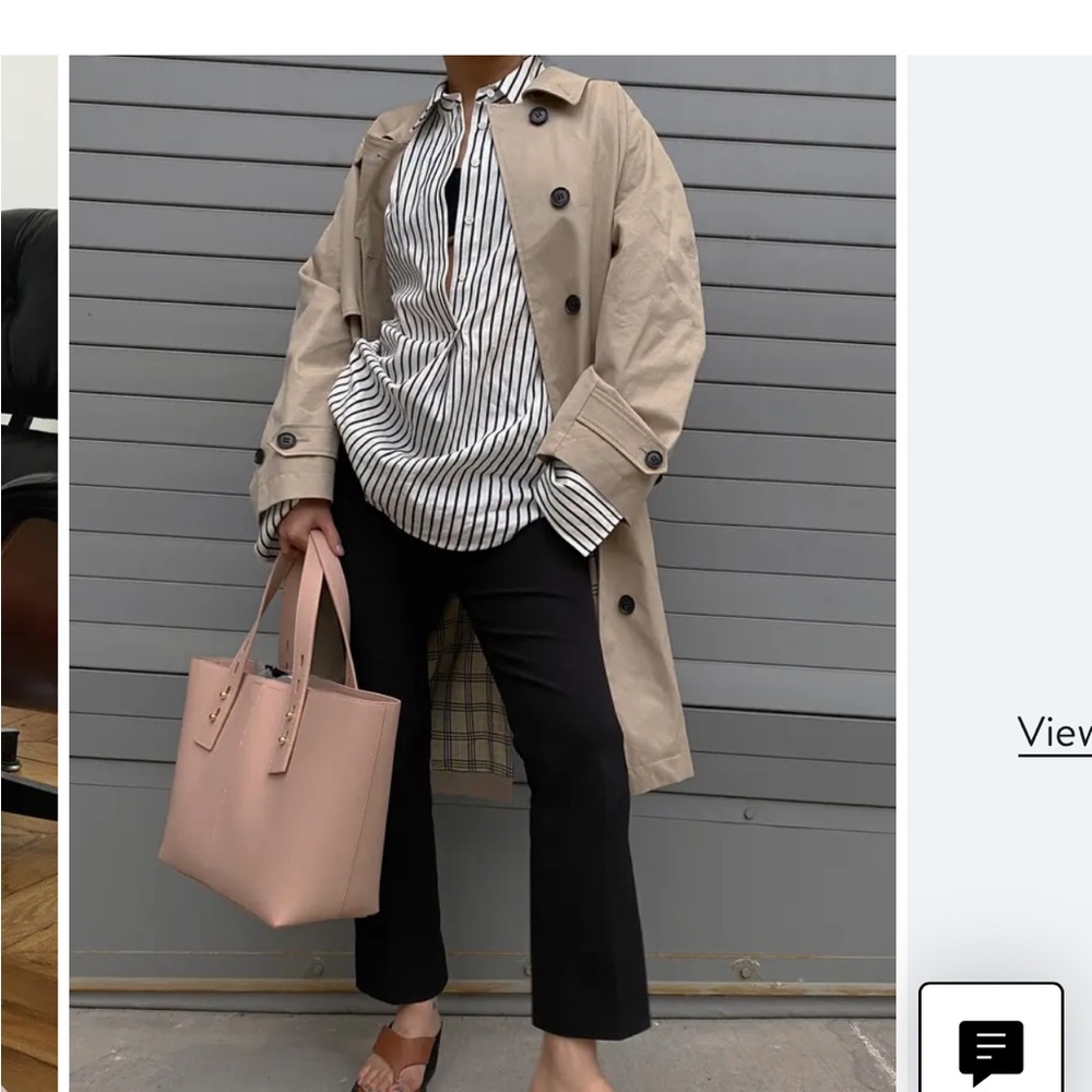 Frame Denim Black Trousers